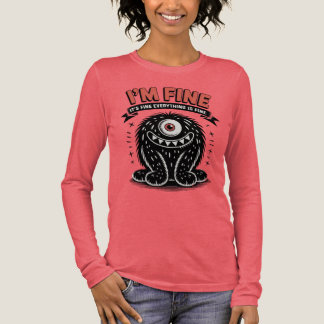 Jag mår bra det är bra allt är bra Monster T Shirt