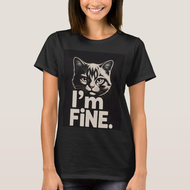 jag mår bra t shirt (Framsida)