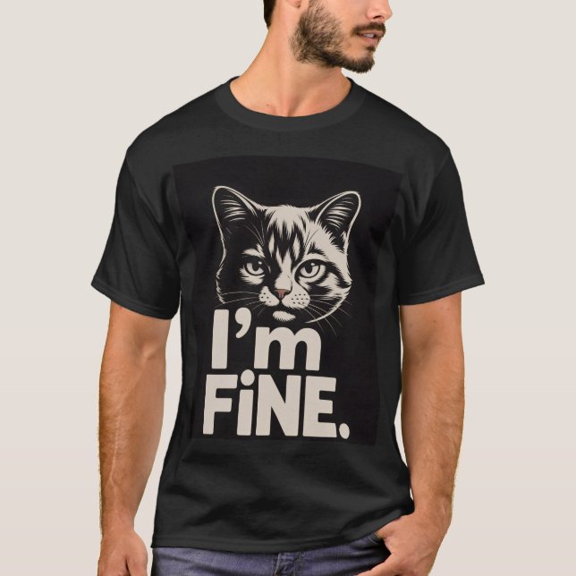 jag mår bra t shirt (Framsida)