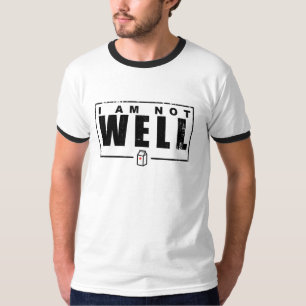Jag mår inte bra t shirt