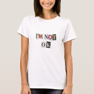 Jag mår inte bra t shirt