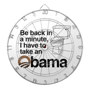 JAG MÅSTE ATT TA EN OBAMA DARTTAVLA