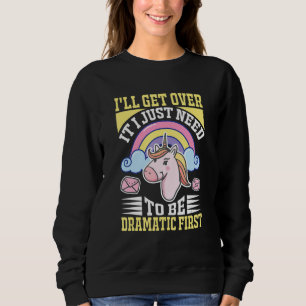 Jag måste bara vara dramatisk först t shirt