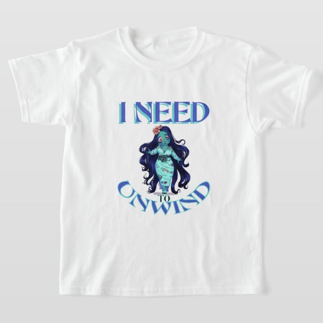 Jag måste frigöra vind t shirt (Laydown)