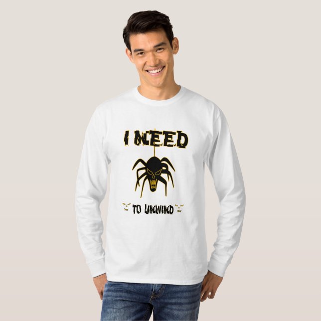 Jag måste frigöra vind t shirt (Hel framsida)