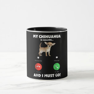 Jag måste gå. mugg