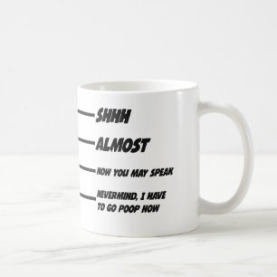 Jag måste gå till Poop Funny Coffee Mugg