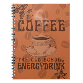 Jag måste gå upp, mitt kaffe väntar på mig. anteckningsbok