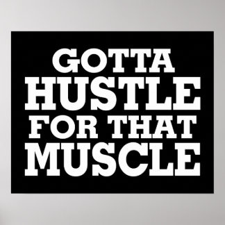 Jag måste ha hand om den där musklvita. poster