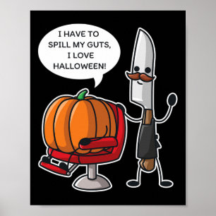 Jag Måste Öppna Mitt Hjärta Jag Älskar Halloween P Poster