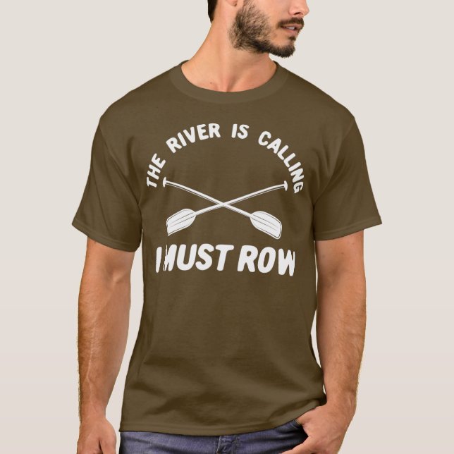 Jag måste säga att jag måste ta mig an Whitewater  T Shirt (Framsida)