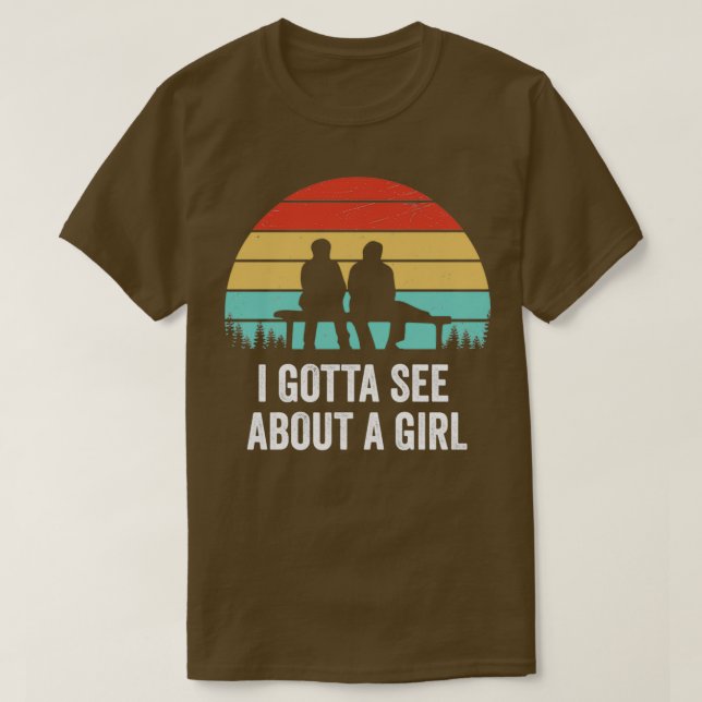 Jag måste se om en flickcitat t shirt (Design framsida)