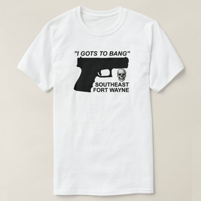 Jag Måste Slå T-Shirt  (Design framsida)