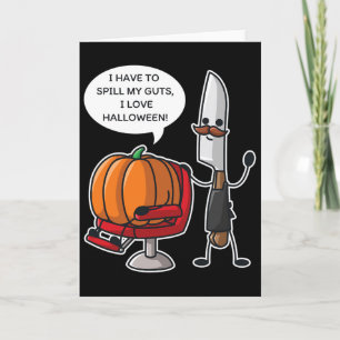 Jag Måste Spilla Ut Mina Tarmar Jag Älskar Hallowe Kort