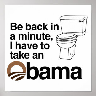 JAG MÅSTE TA EN OBAMA POSTER