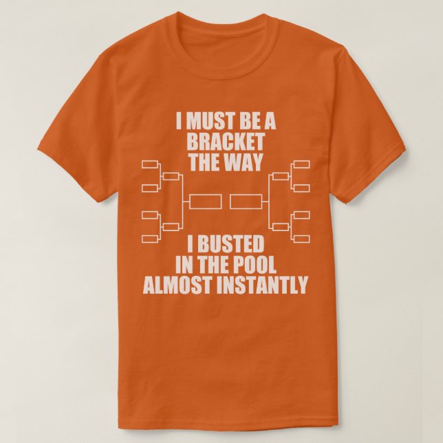 Jag måste vara ett parentes som jag gav mitt förtr t shirt (Design framsida)