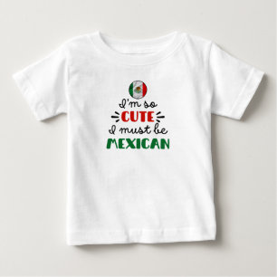 Jag måste vara mexikansk t shirt