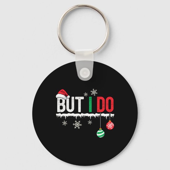 Jag matchar inte julklappar, men jag gör Cou Nyckelring (Framsida)
