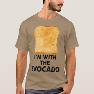 Jag med Avocado Kids Vuxen Toast Halloween Cos T Shirt