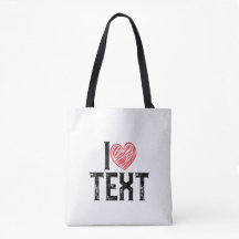 JAG MED RED HEART DESIGN