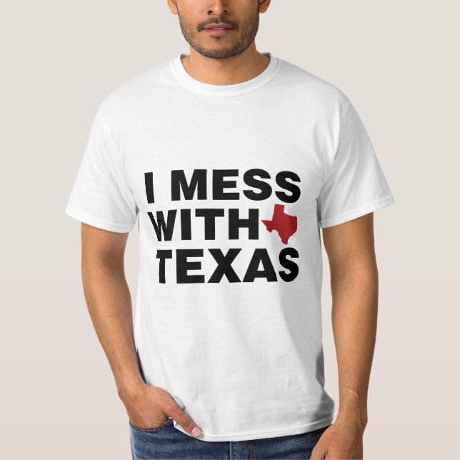 Jag  med Texas T-shirt (Framsida)