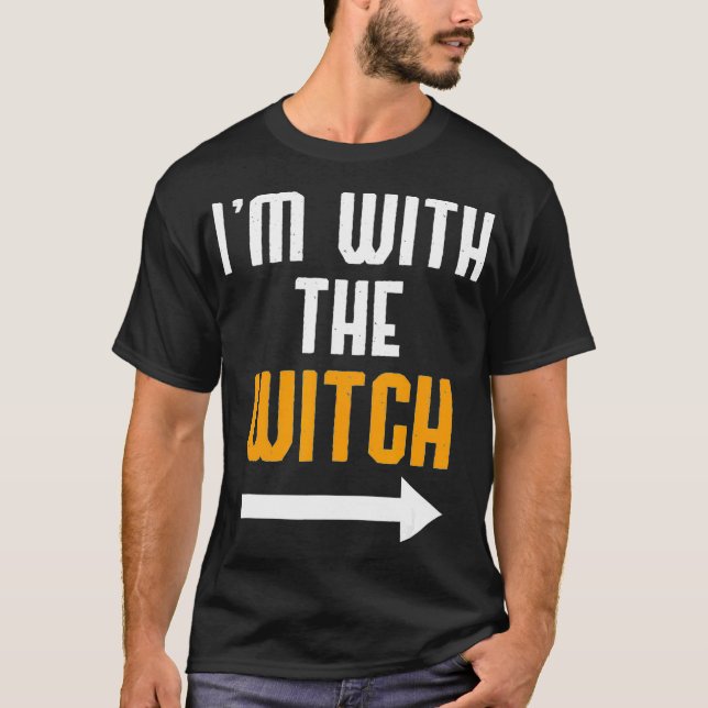 Jag med Witch-funny Halloween-parfym  T Shirt (Framsida)
