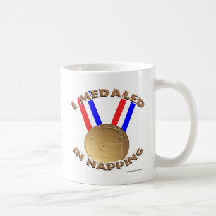 Jag Medaled i Napping Kaffemugg