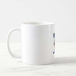 Jag medger att det skulle vara att bada utan mig. kaffemugg