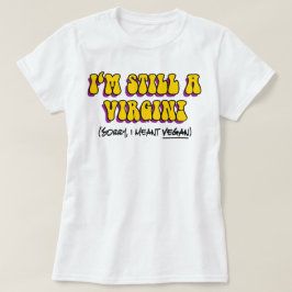 Jag menar Vegan! Funny Vegetarian T-shirt