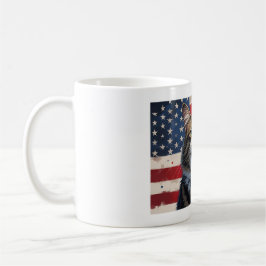 Jag Meow for Freedom - Patriotic Cat Mugg