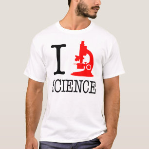 Jag mikroskopvetenskap tänder T-tröja T Shirt