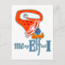 Jag, min Elf och jag Vykort