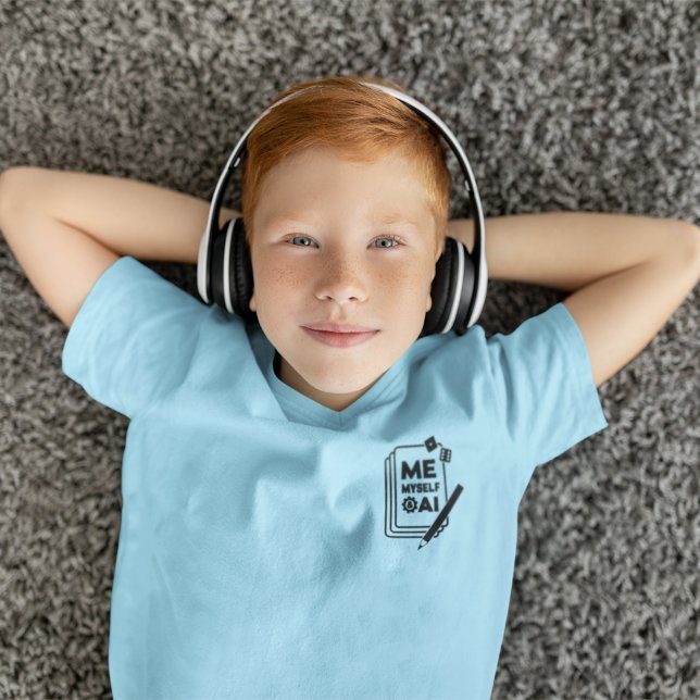 Jag, min och AI, Black Art Boys Shirt T (Skapare uppladdad)