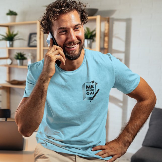 Jag, min och AI, Black Art Manar Shirt T Shirt (Skapare uppladdad)