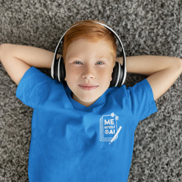 Jag, min och AI, White Art Boys Shirt T Shirt
