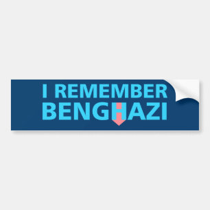 Jag minns Benghazi Bildekal