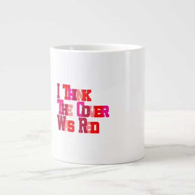 Jag minns inte titeln, men.. jumbo mugg (Framsidan)