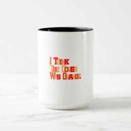 Jag minns inte titeln, men.. mugg