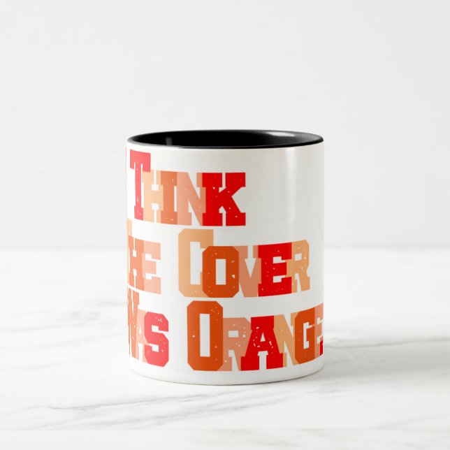 Jag minns inte titeln, men.. Två-Tonad mugg (Center)