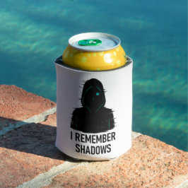 Jag minns skuggor - Glitched Hooded Figur Design