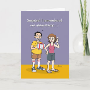 Jag minns vårt jubileumskort kort