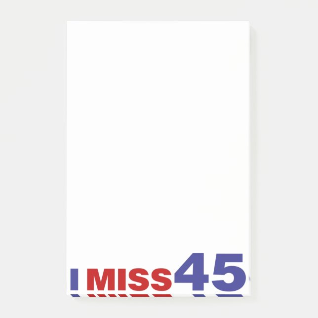 Jag miss 45 post-it block (Framsida)