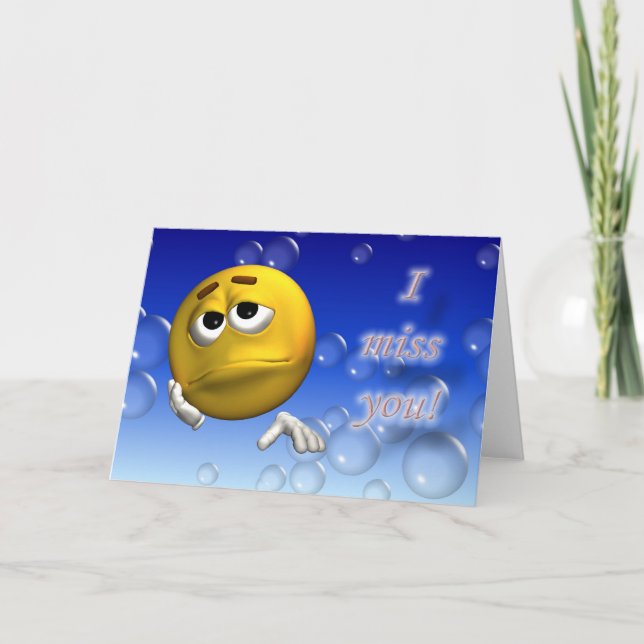 Jag missa dig kort (Framsida)