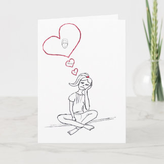 Jag missa dig kortet kort