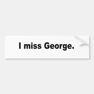 Jag missa George Bildekal