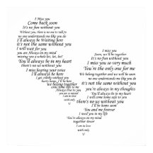 Jag missar dig - Brutet skilt hjärta