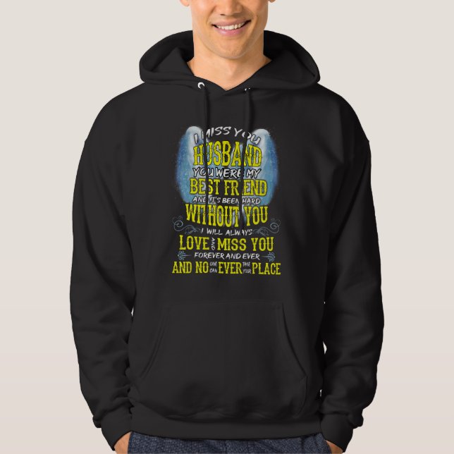 Jag missar min Make, det har varit svårt utan dig  Hoodie (Framsida)