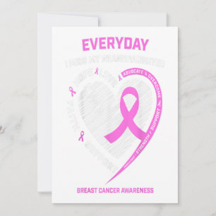 Jag missar min mordotter Breast Cancer Awareness Meddelande