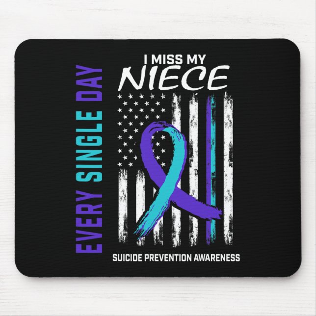 Jag missar min Niece Suicide Awareness Prevention  Musmatta (Framsidan)