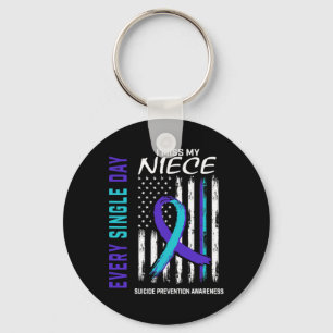 Jag missar min Niece Suicide Awareness Prevention Nyckelring
